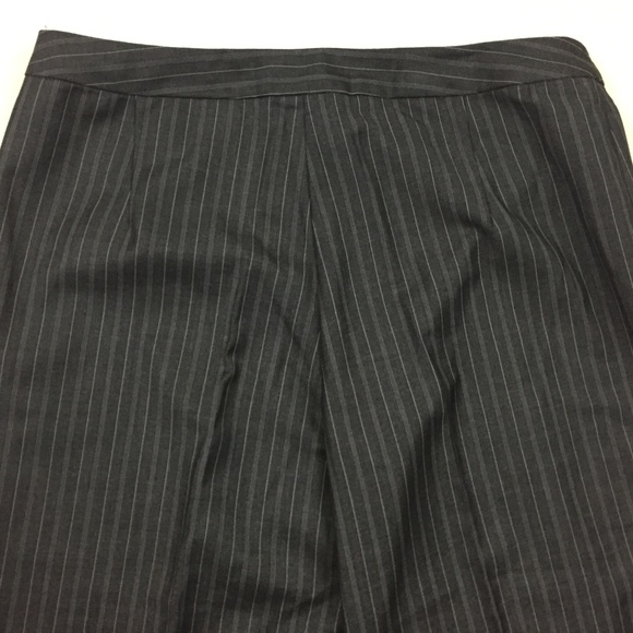 NWT WANKO Gray Cotton Blend Pinstriped Dress Pants - Picture 8 of 8